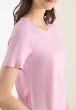Basic Shirt met ronde hals