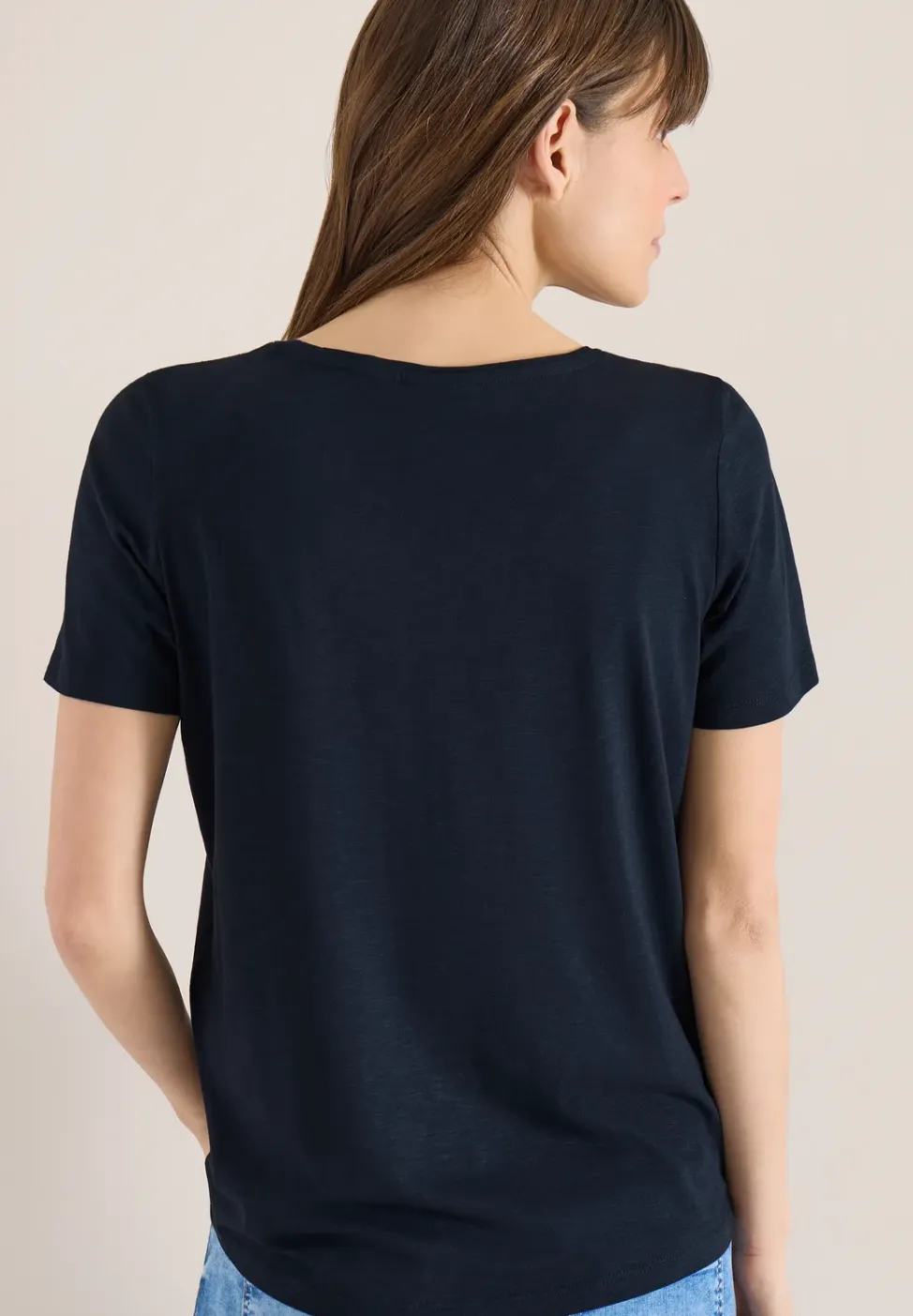 Basic Shirt met ronde hals in een 2-pack