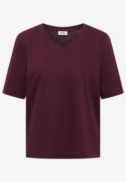 Basic Shirt met V-hals