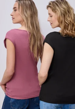 Basic shirts in een 2-pack