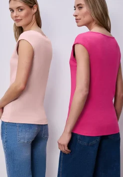 Basic shirts in een 2-pack