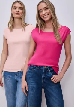 Basic shirts in een 2-pack