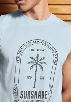 Basic tanktop met print
