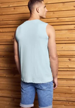 Basic tanktop met print