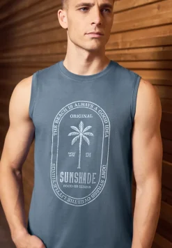 Basic tanktop met print