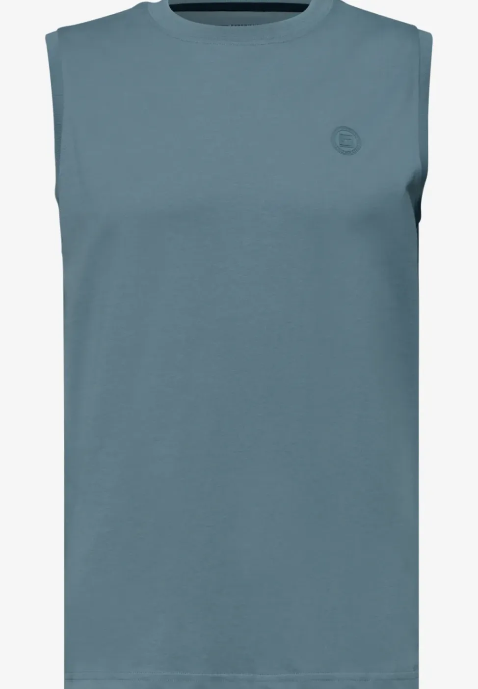 Basic tanktop met ronde hals