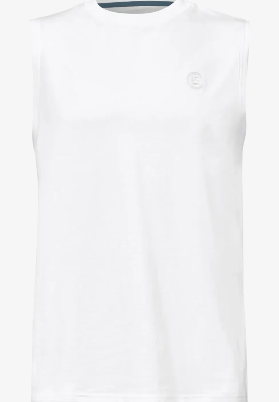 Basic tanktop met ronde hals