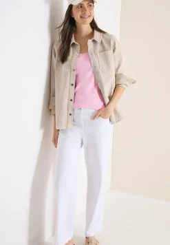 Basic top met ronde hals in een 2-pack