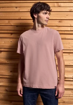Basic T-shirt in effen kleur