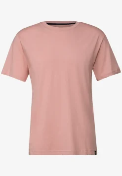 Basic T-shirt in effen kleur