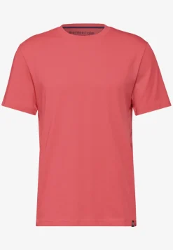 Basic T-shirt in effen kleur