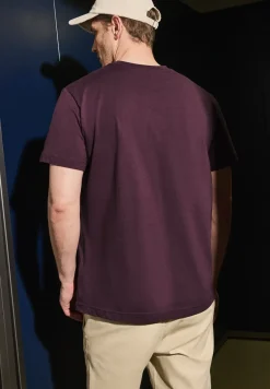 Basic T-shirt in effen kleur