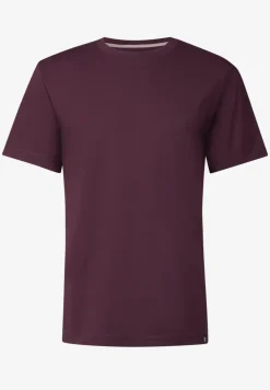 Basic T-shirt in effen kleur