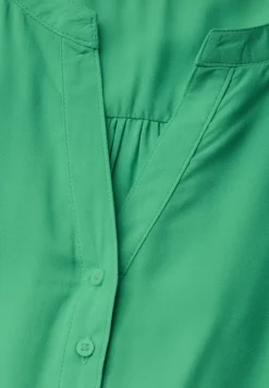 Basic blouse in effen kleur