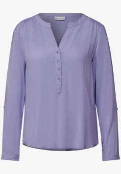 Basic blouse in effen kleur