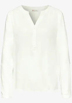 Basic blouse in effen kleur