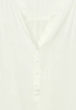 Basic blouse in effen kleur