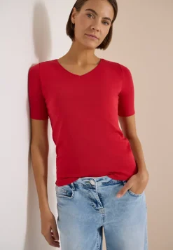 Basic katoenen shirt