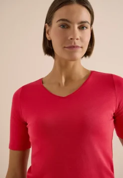 Basic katoenen shirt
