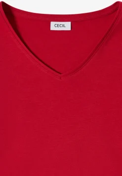 Basic katoenen shirt