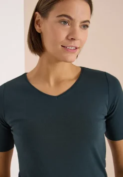 Basic katoenen shirt