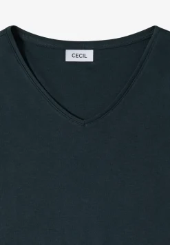 Basic katoenen shirt