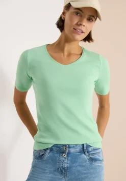 Basic katoenen shirt