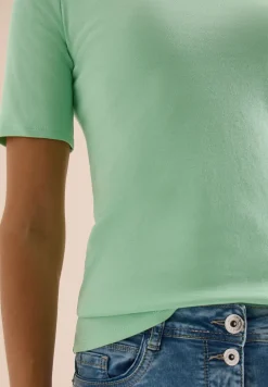 Basic katoenen shirt