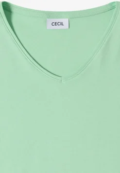 Basic katoenen shirt