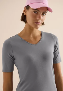 Basic katoenen shirt