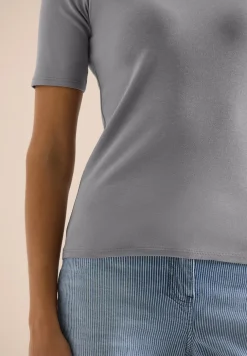 Basic katoenen shirt