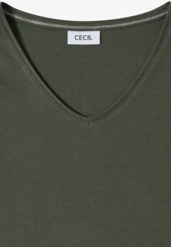 Basic katoenen shirt