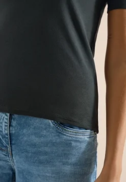 Basic katoenen shirt
