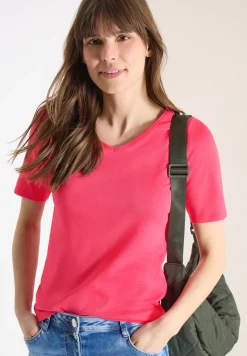 Basic katoenen shirt