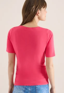 Basic katoenen shirt