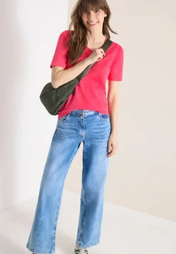 Basic katoenen shirt