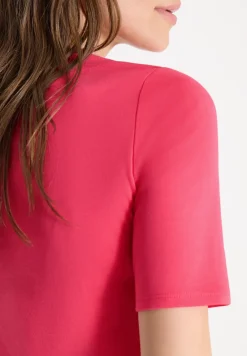 Basic katoenen shirt