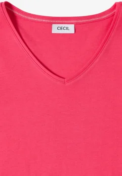 Basic katoenen shirt