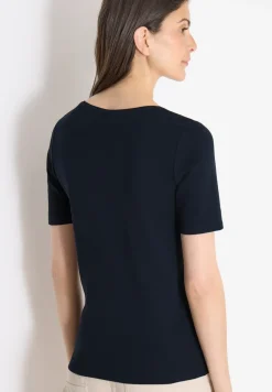 Basic katoenen shirt