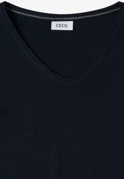 Basic katoenen shirt