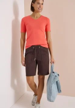 Basic katoenen shirt