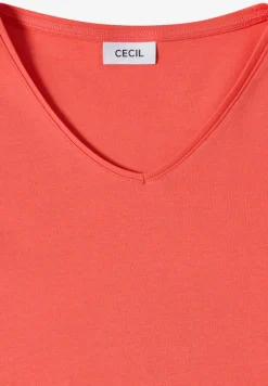 Basic katoenen shirt