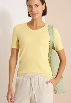 Basic katoenen shirt