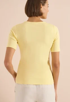 Basic katoenen shirt