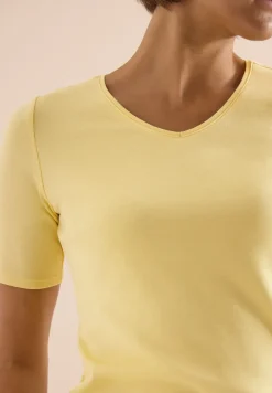 Basic katoenen shirt