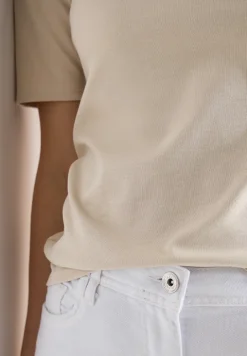 Basic katoenen shirt