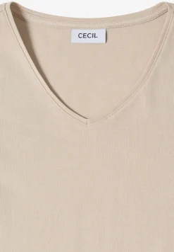 Basic katoenen shirt