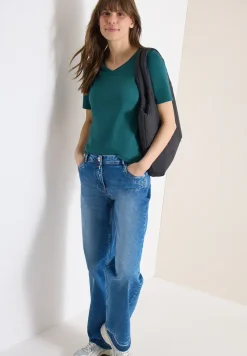 Basic katoenen shirt