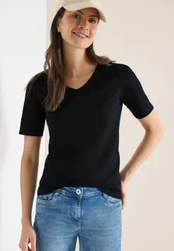 Basic katoenen shirt