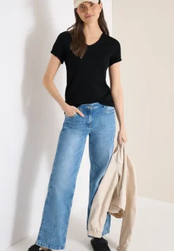 Basic katoenen shirt